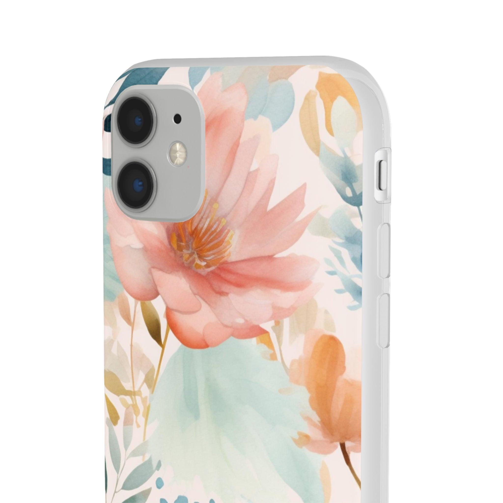 Cute Floral Pattern Slim - PrettyKase