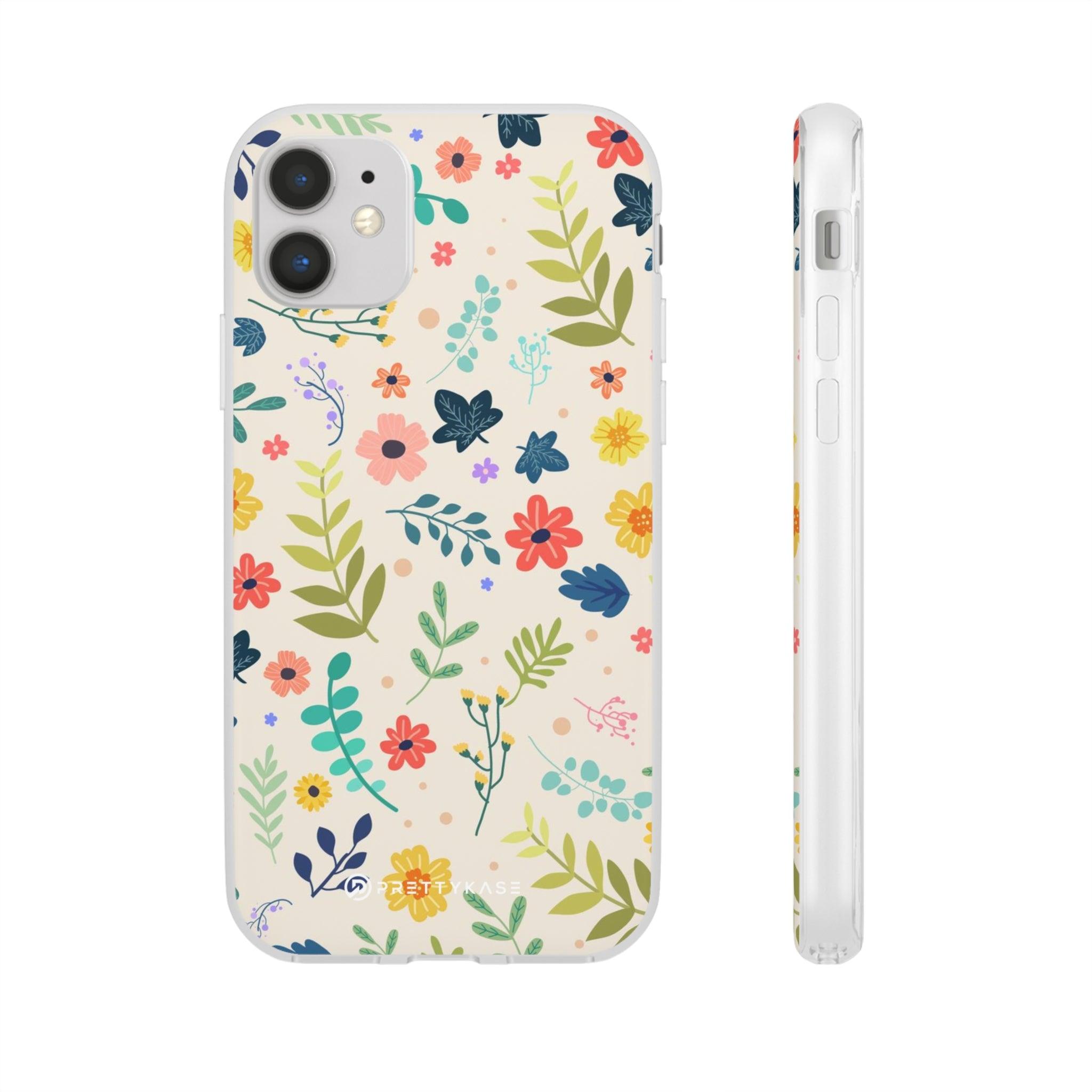 Cream Flower Slim - PrettyKase