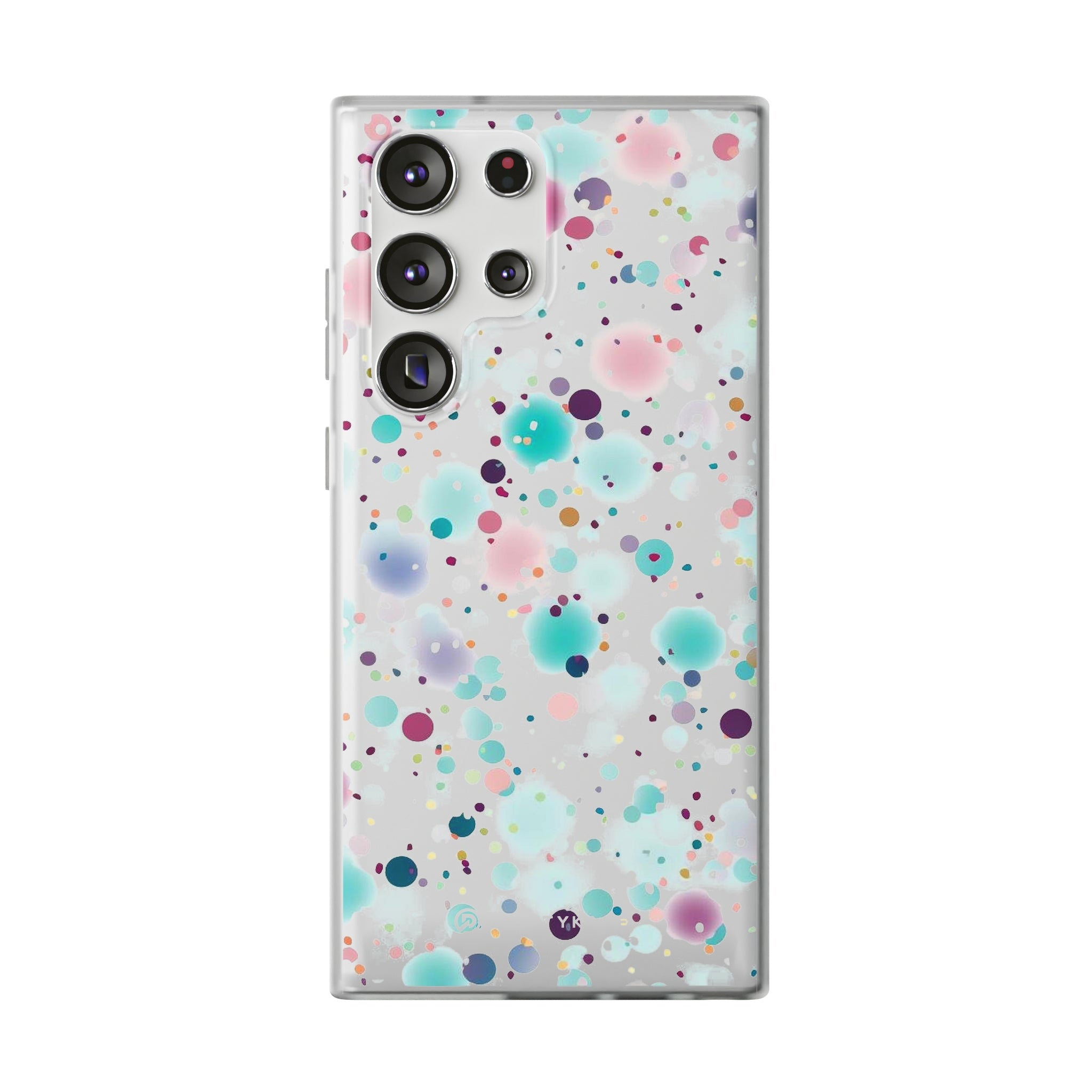 Colorfull Bubbles White Slim