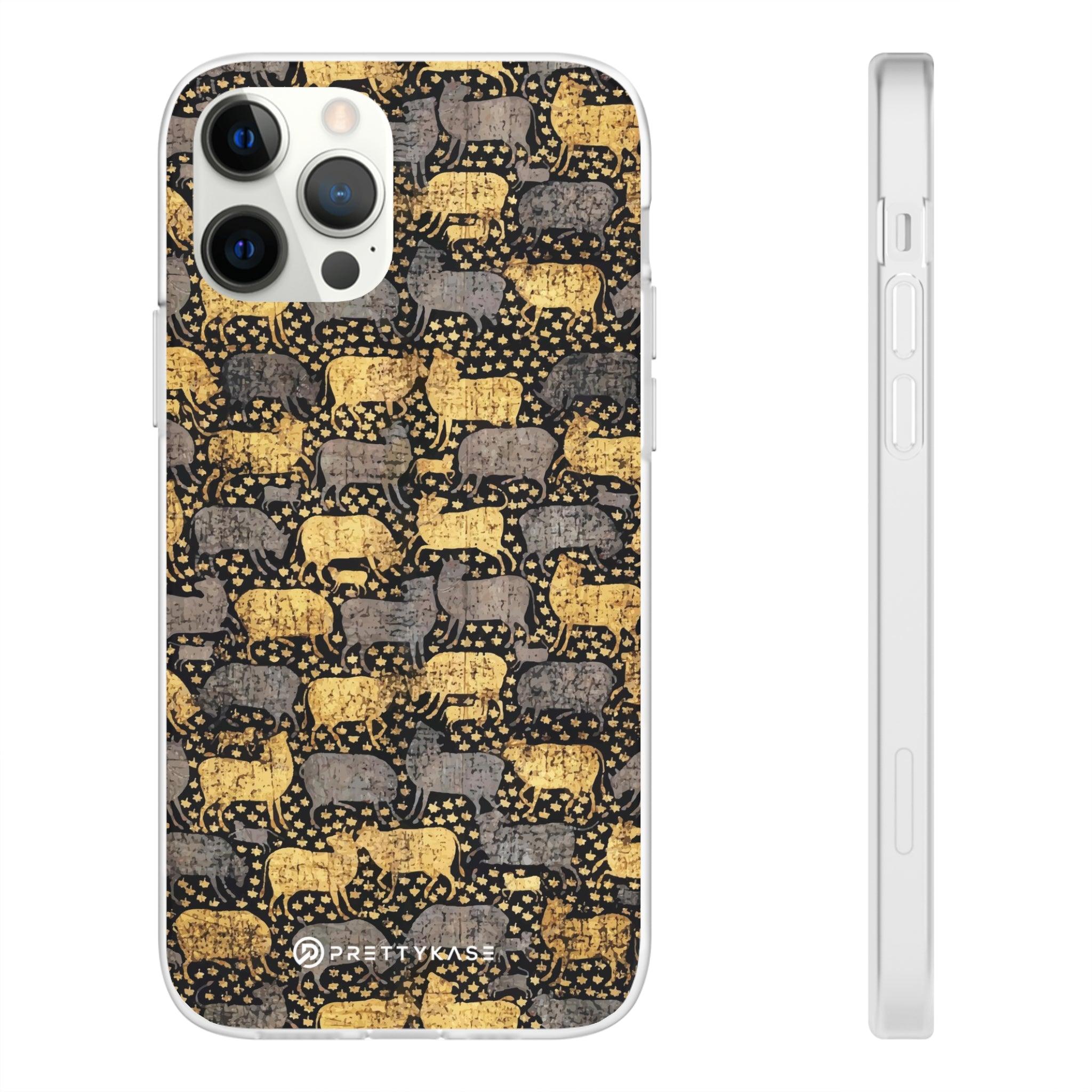 Seamless Brown pattern Slim - PrettyKase