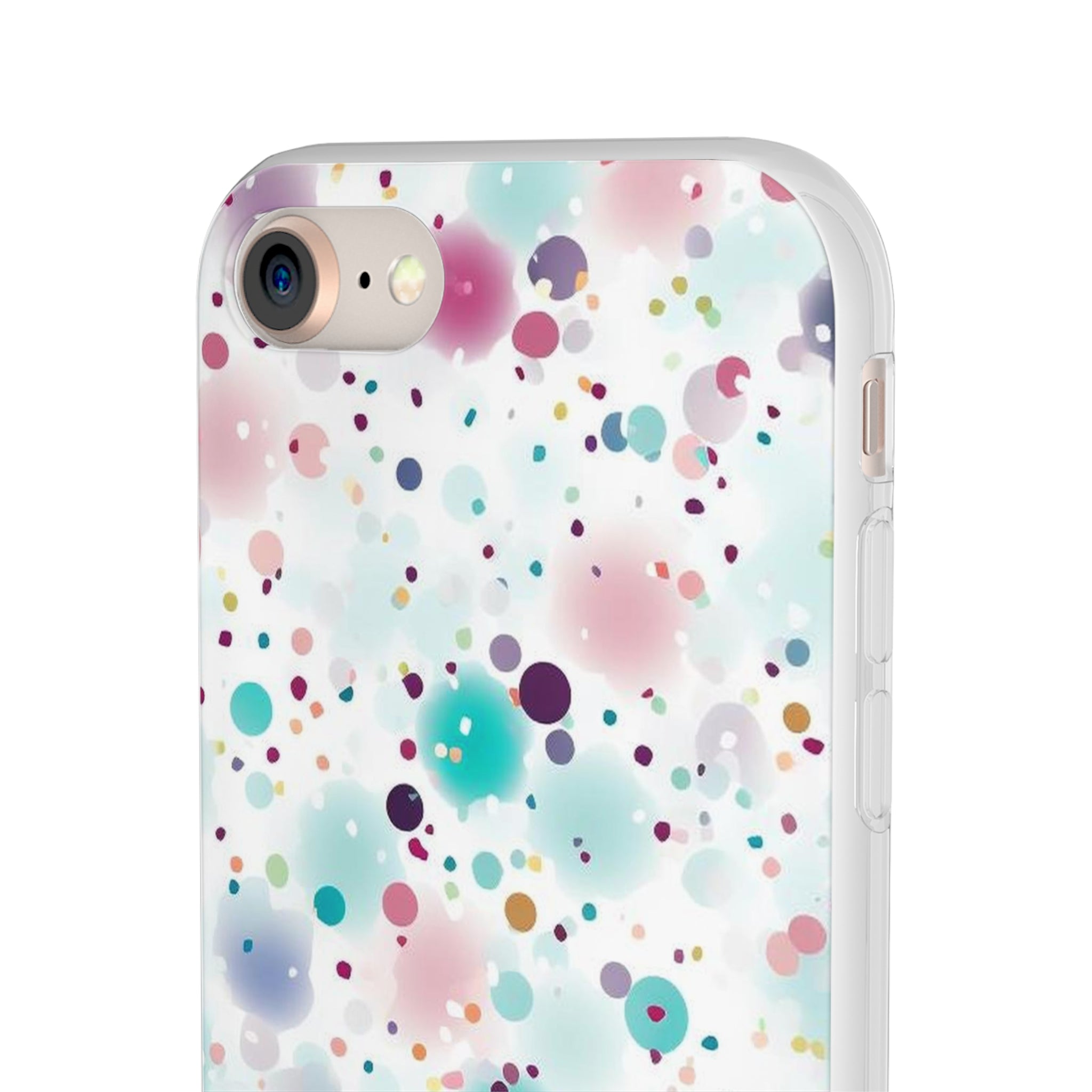 Colorfull Bubbles White Slim