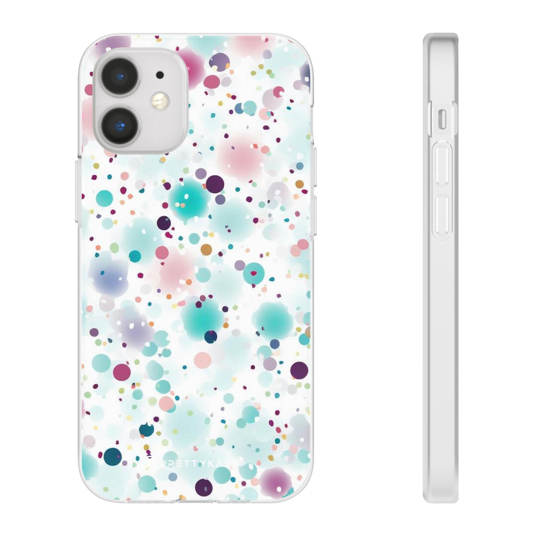 Colorfull Bubbles White Slim