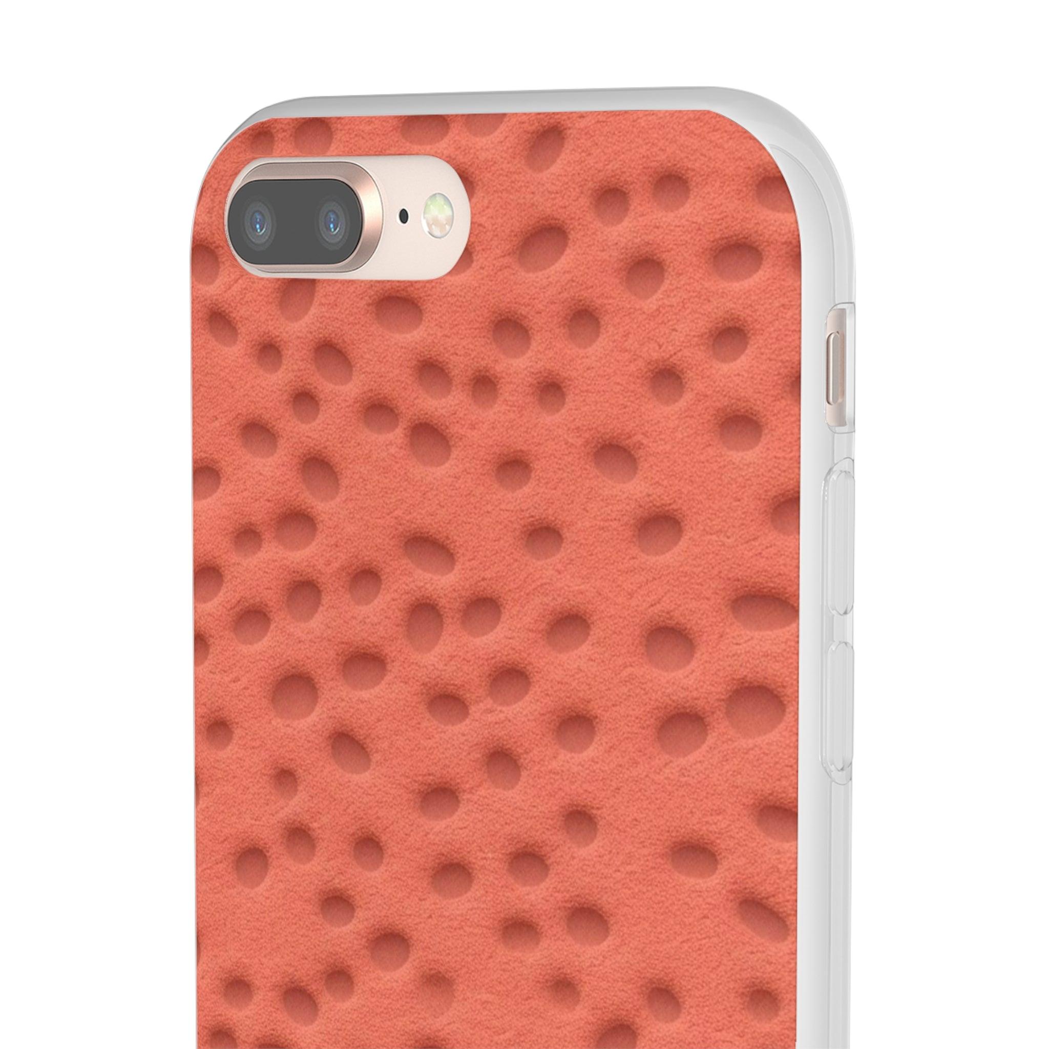 Red Surface Holes Slim - PrettyKase