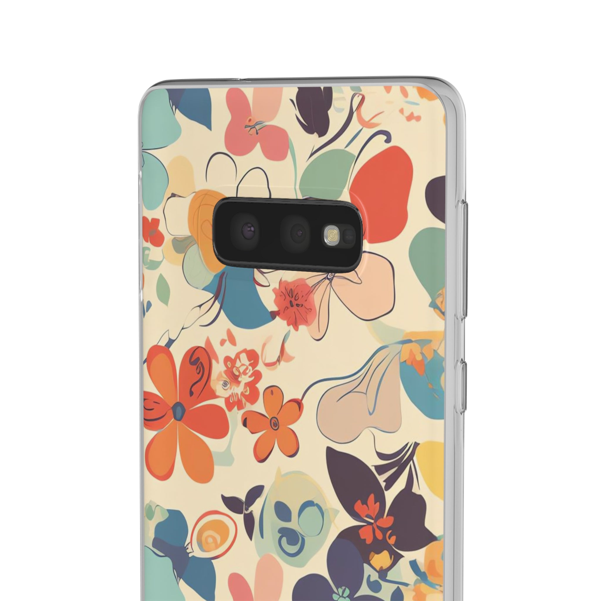 Motif floral sans couture mince