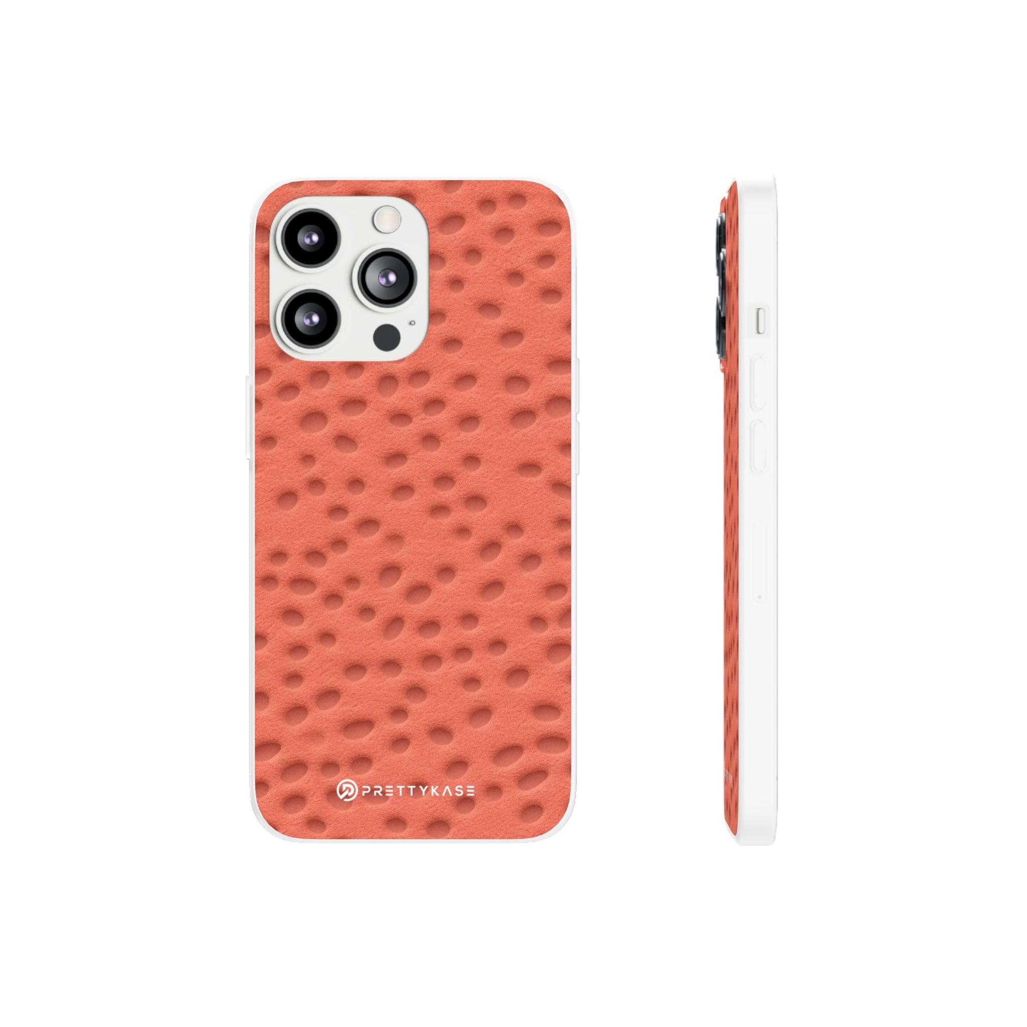 Red Surface Holes Slim - PrettyKase