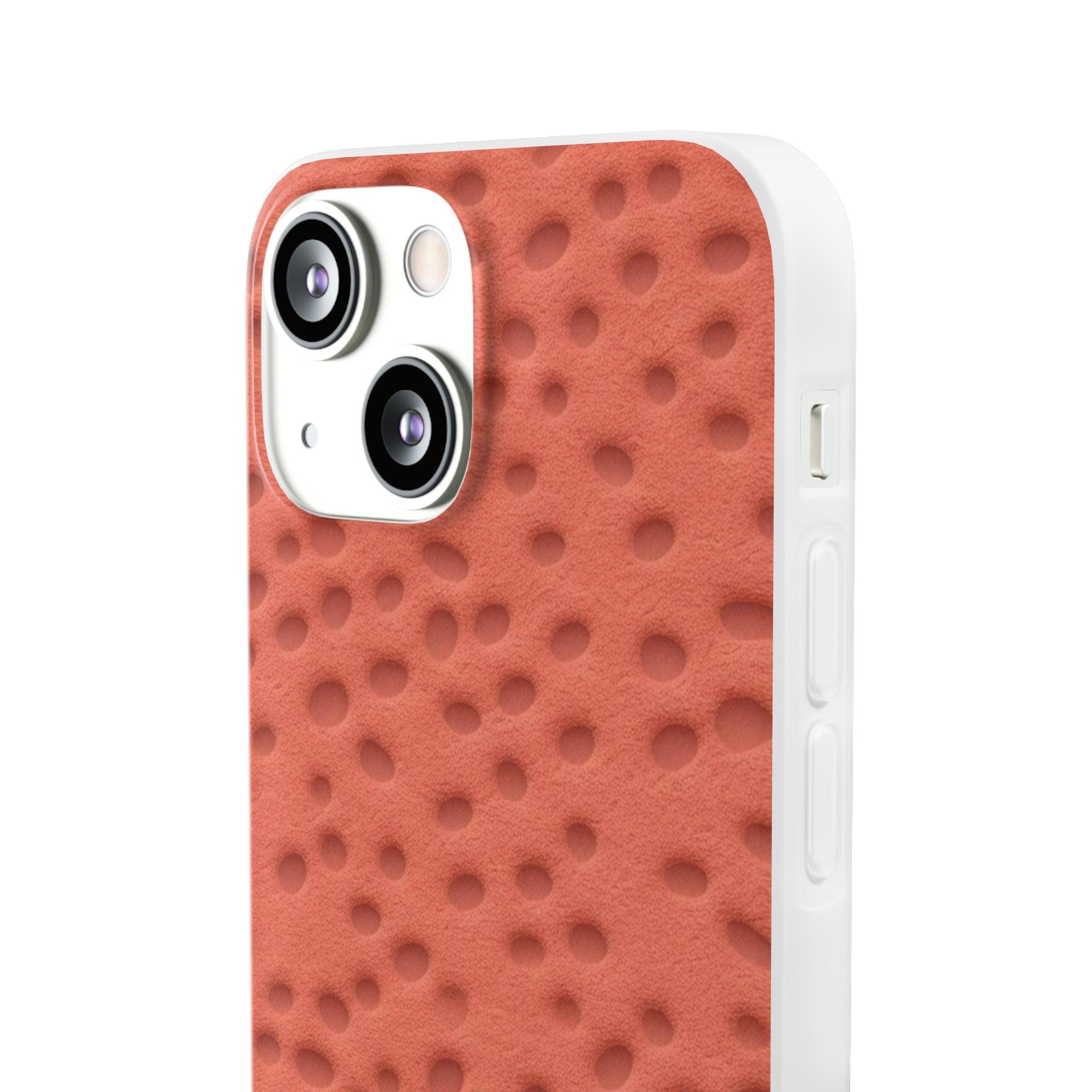 Red Surface Holes Slim - PrettyKase