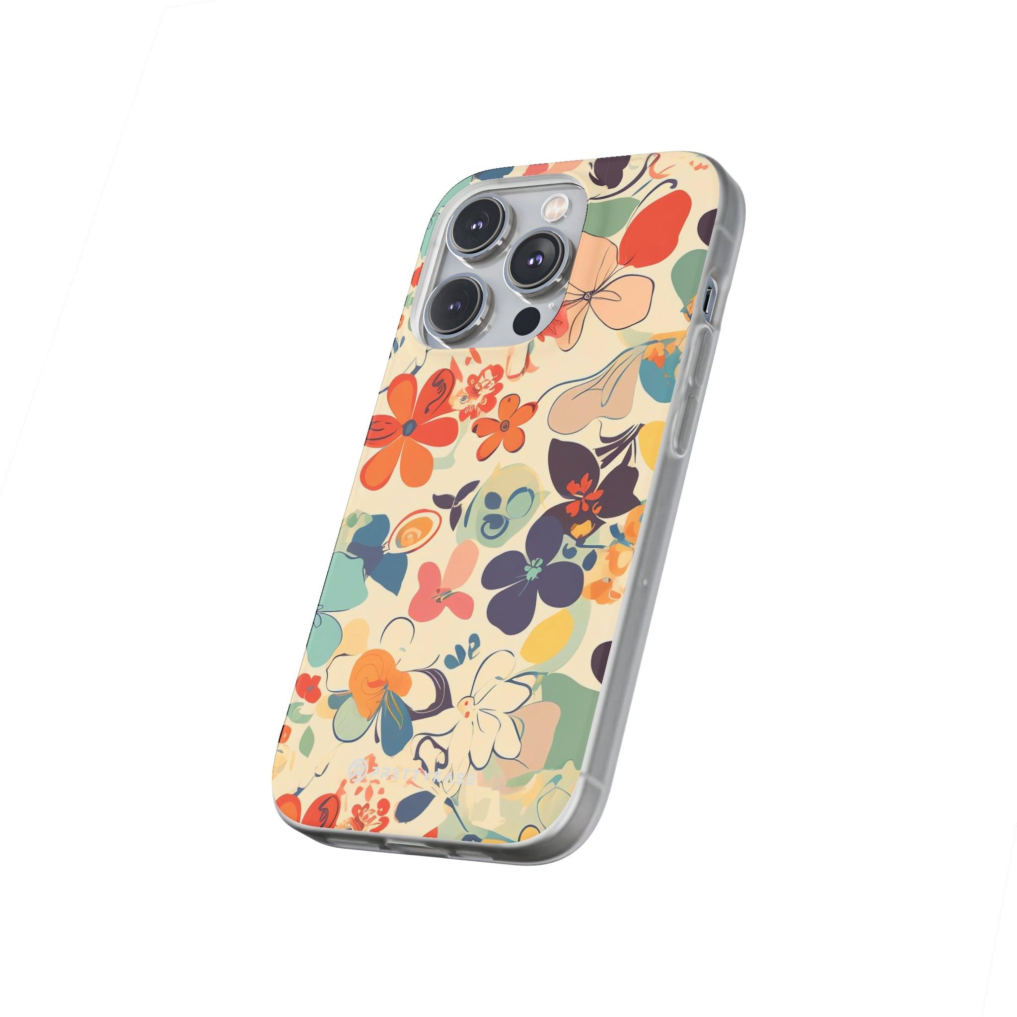 Seamless Floral Pattern Slim - PrettyKase