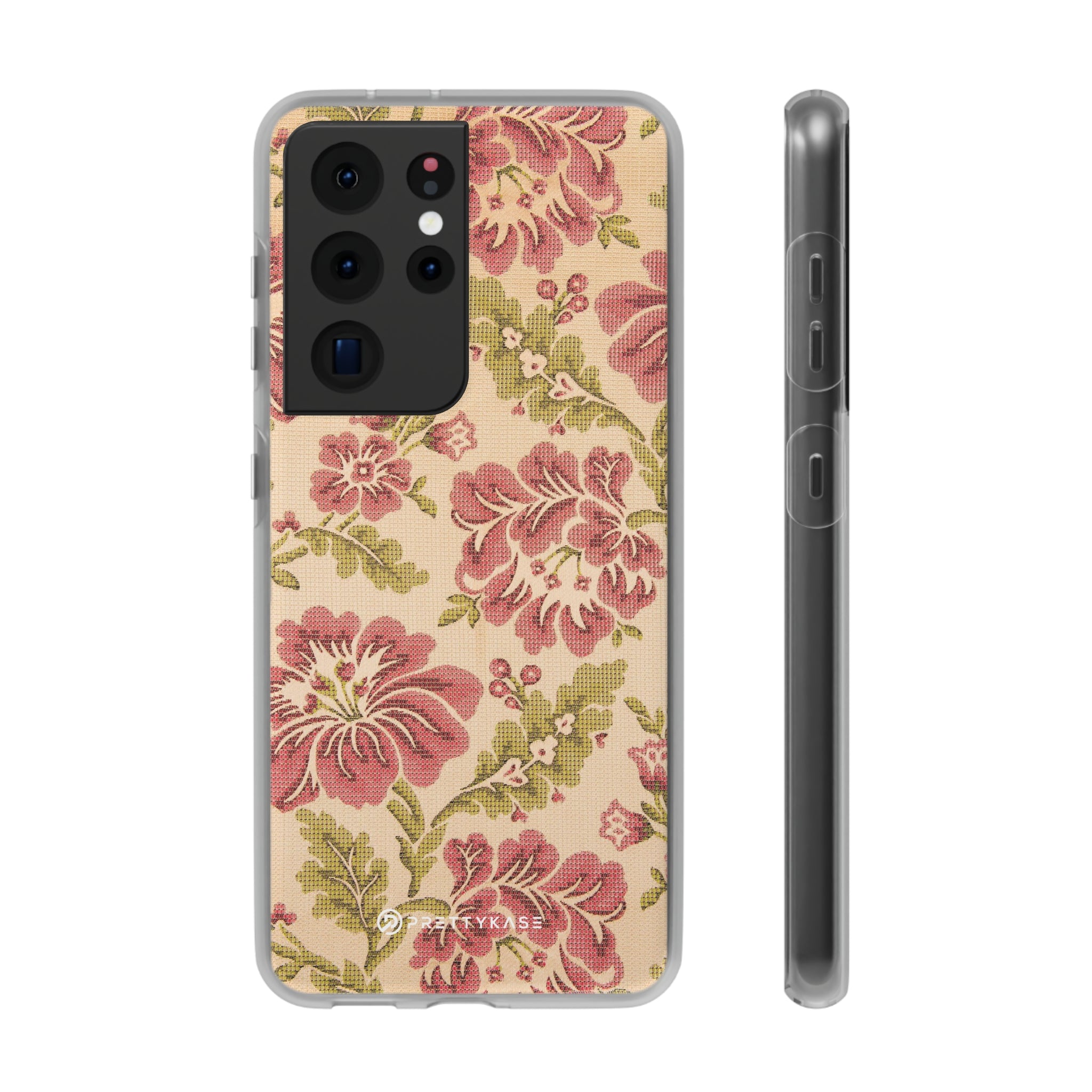 Fabric Floral Texture Slim