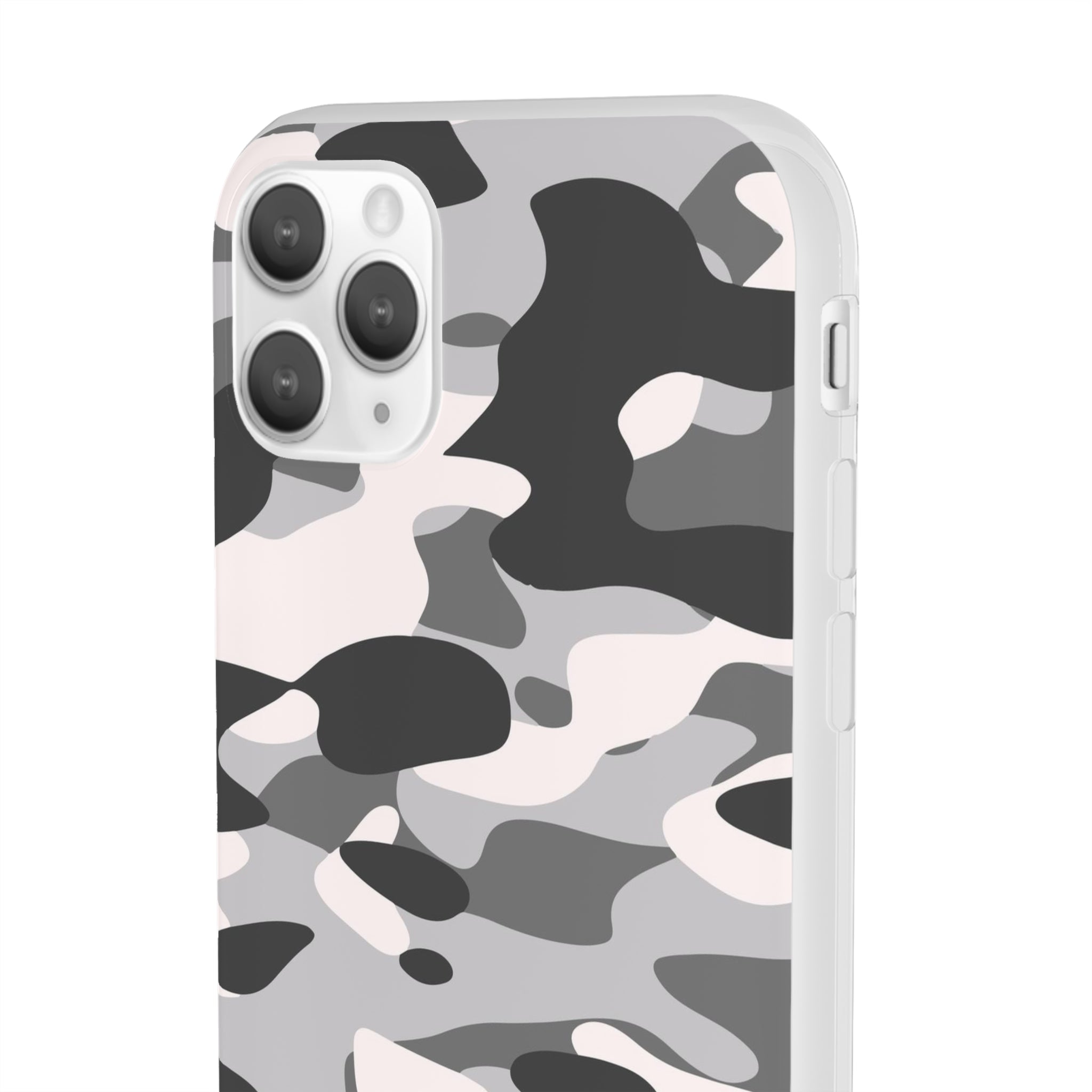 Slim camouflage blanc