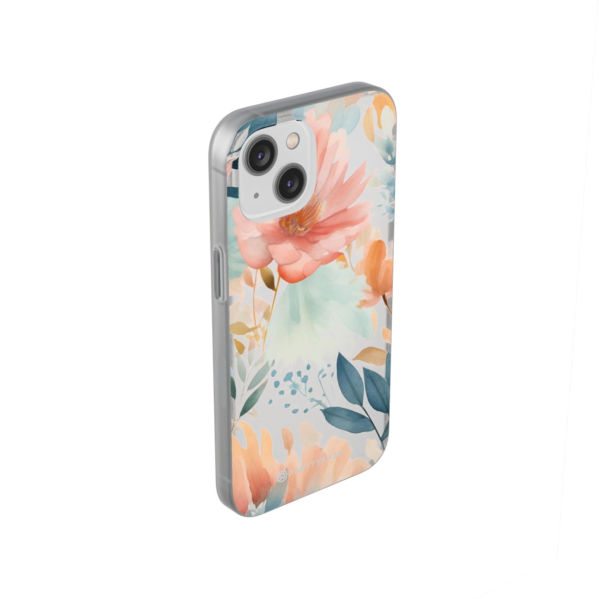 Cute Floral Pattern Slim - PrettyKase