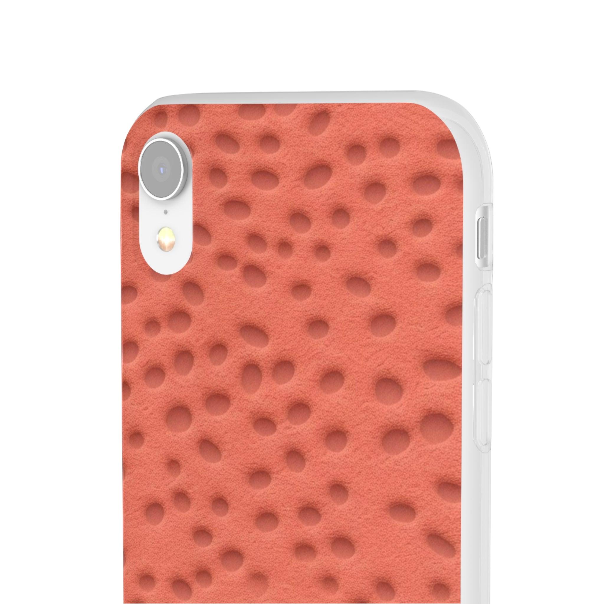 Red Surface Holes Slim - PrettyKase