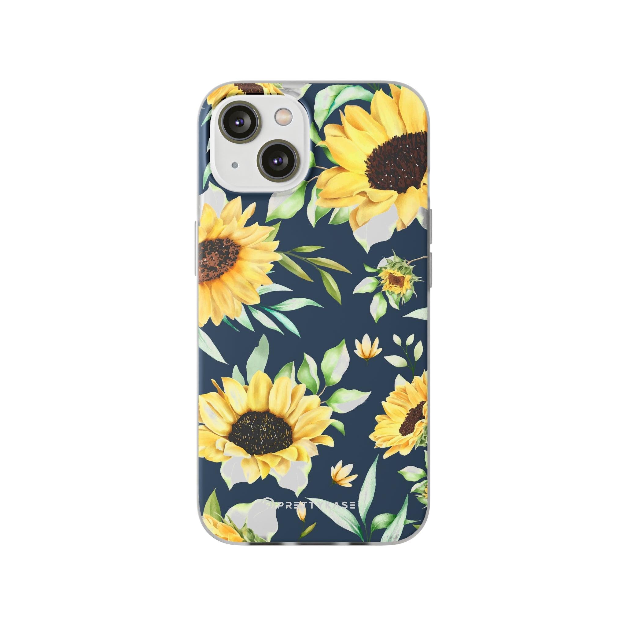 Yellow Floral Evening Slim - PrettyKase