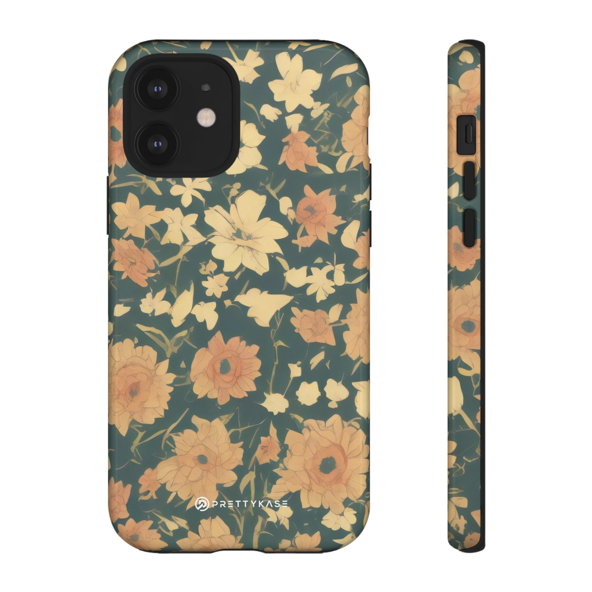 Floral vert olive