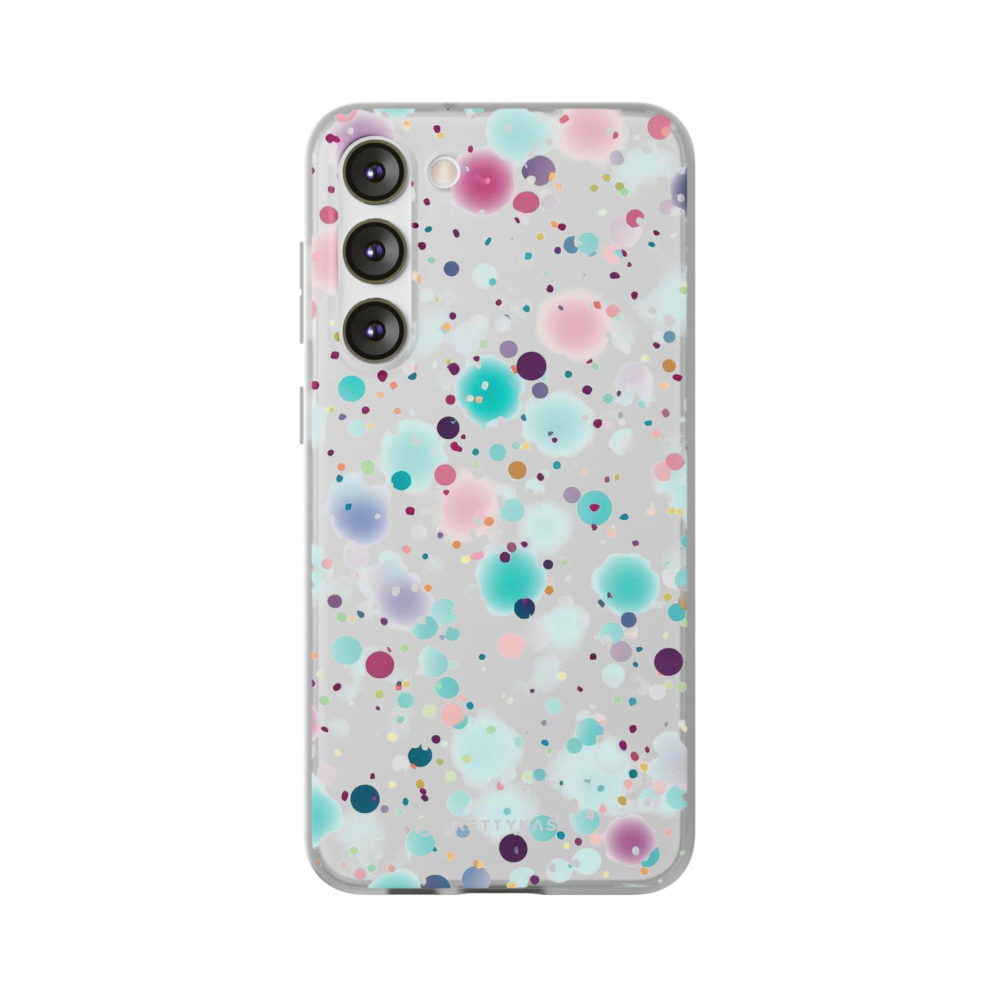 Colorfull Bubbles White Slim