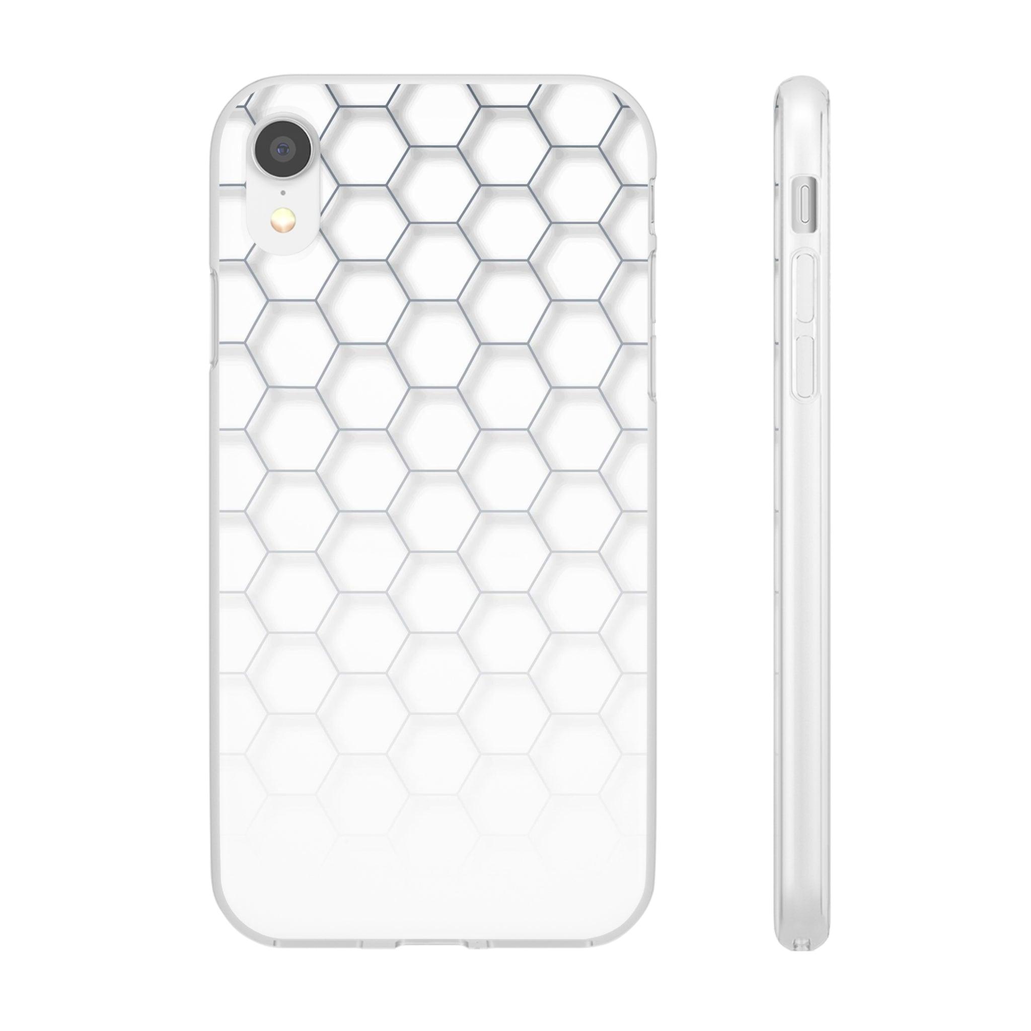 White Hexagon Slim - PrettyKase