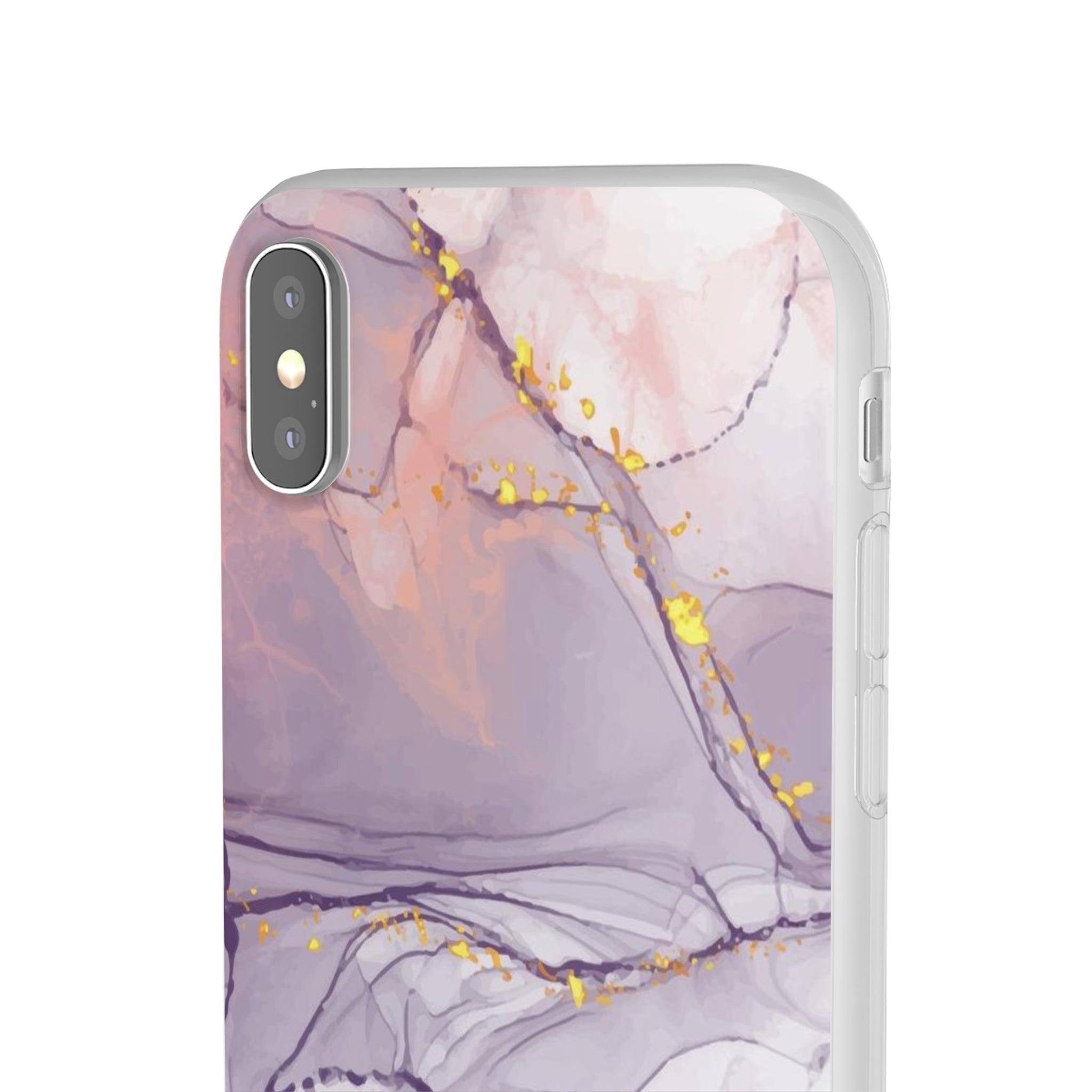 Lavender Marble Slim - PrettyKase