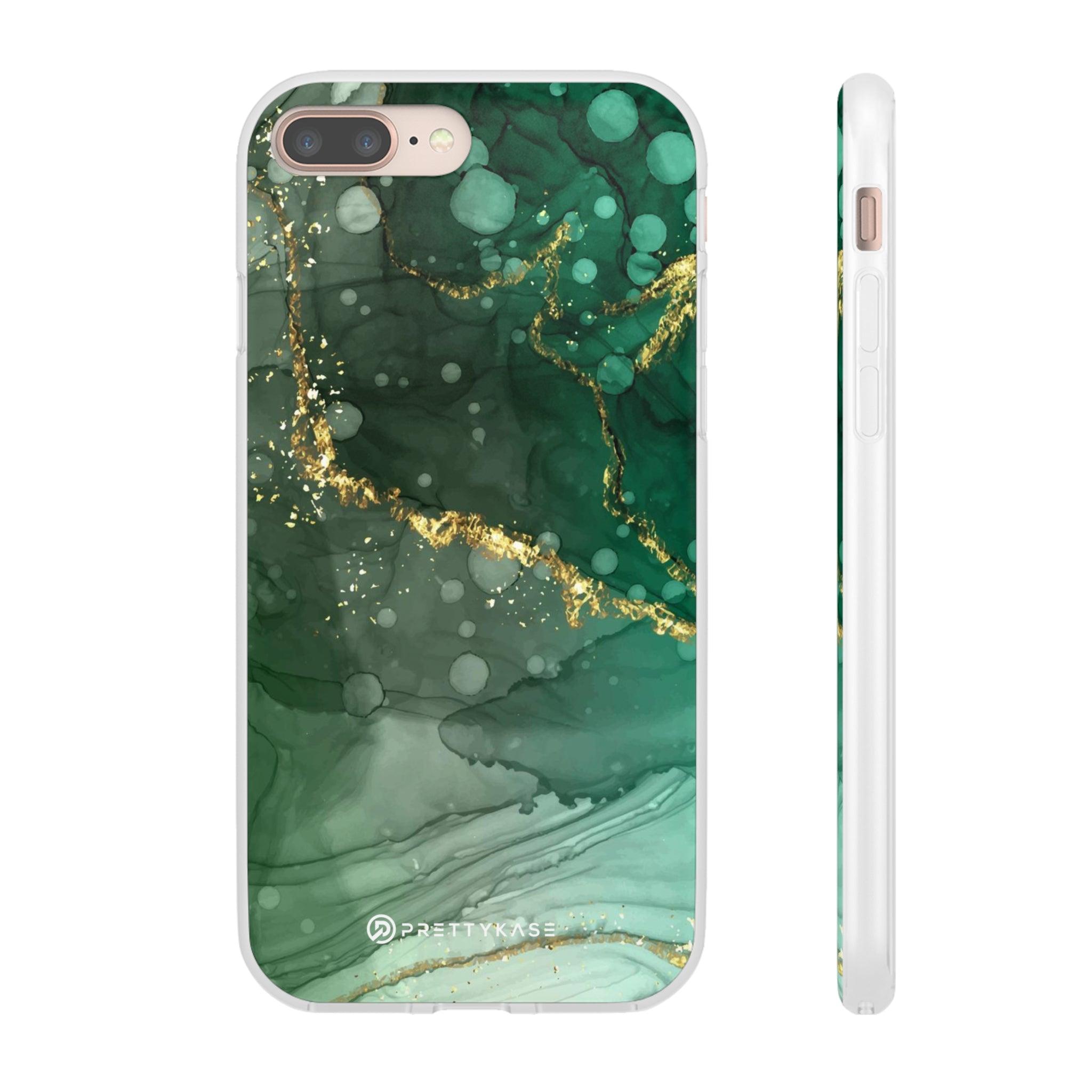 Gold Jade Green Slim - PrettyKase