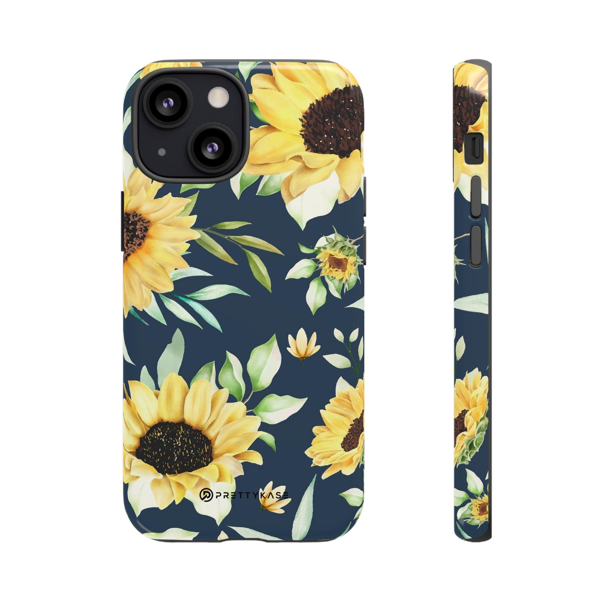 Yellow Floral Evening - PrettyKase