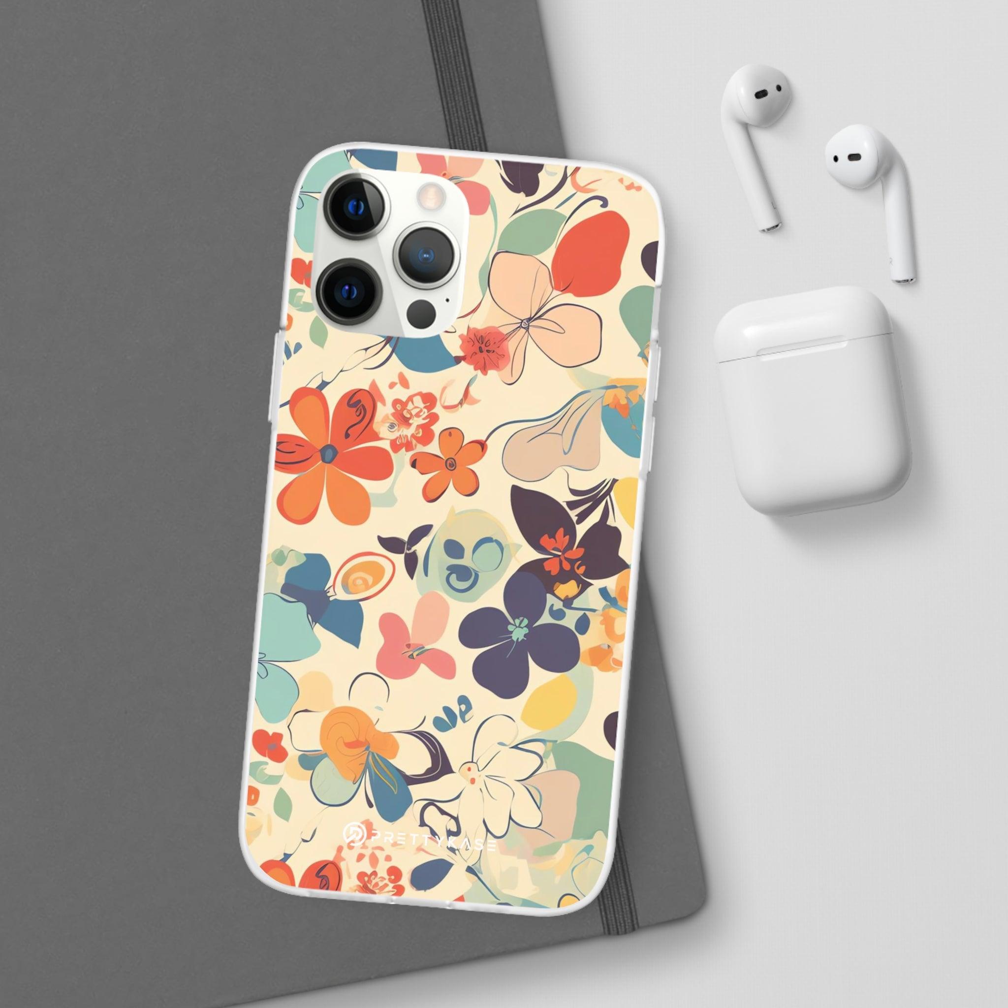 Seamless Floral Pattern Slim - PrettyKase