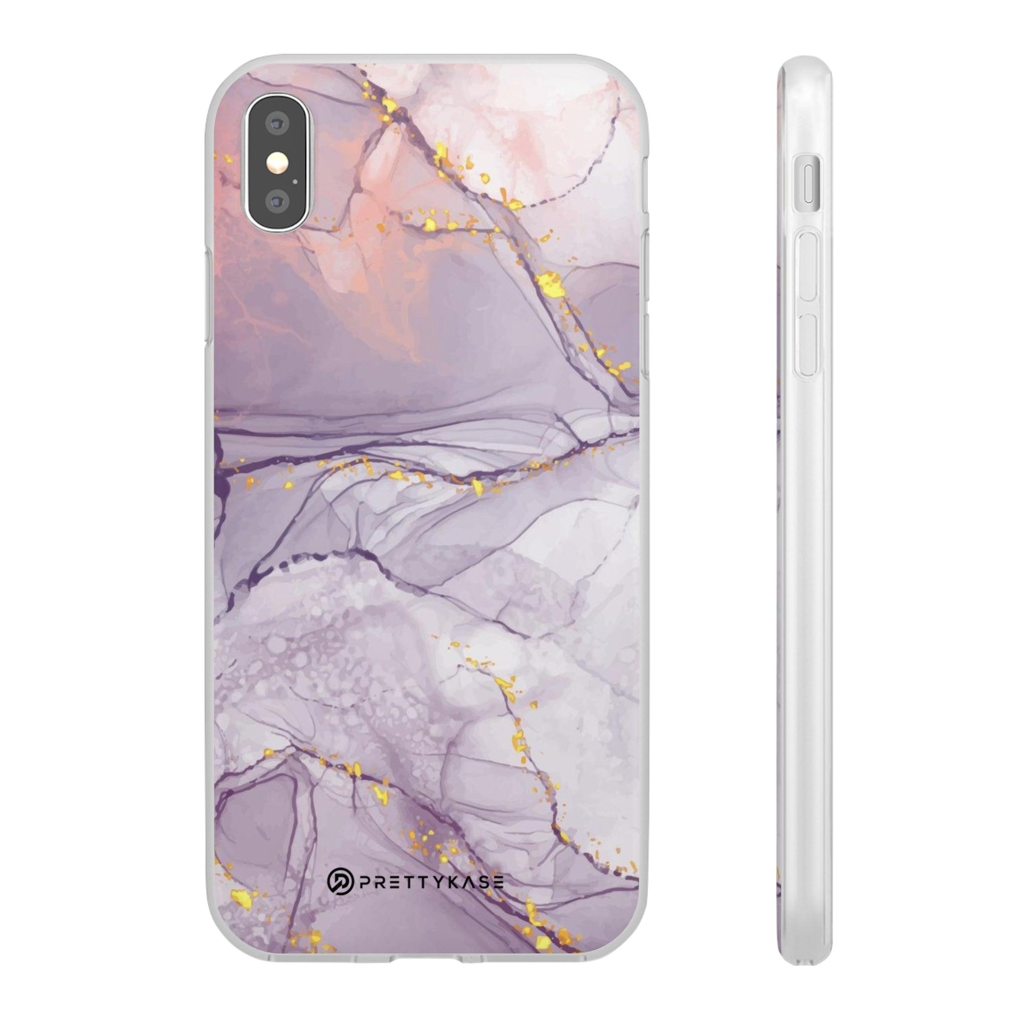 Lavender Marble Slim - PrettyKase