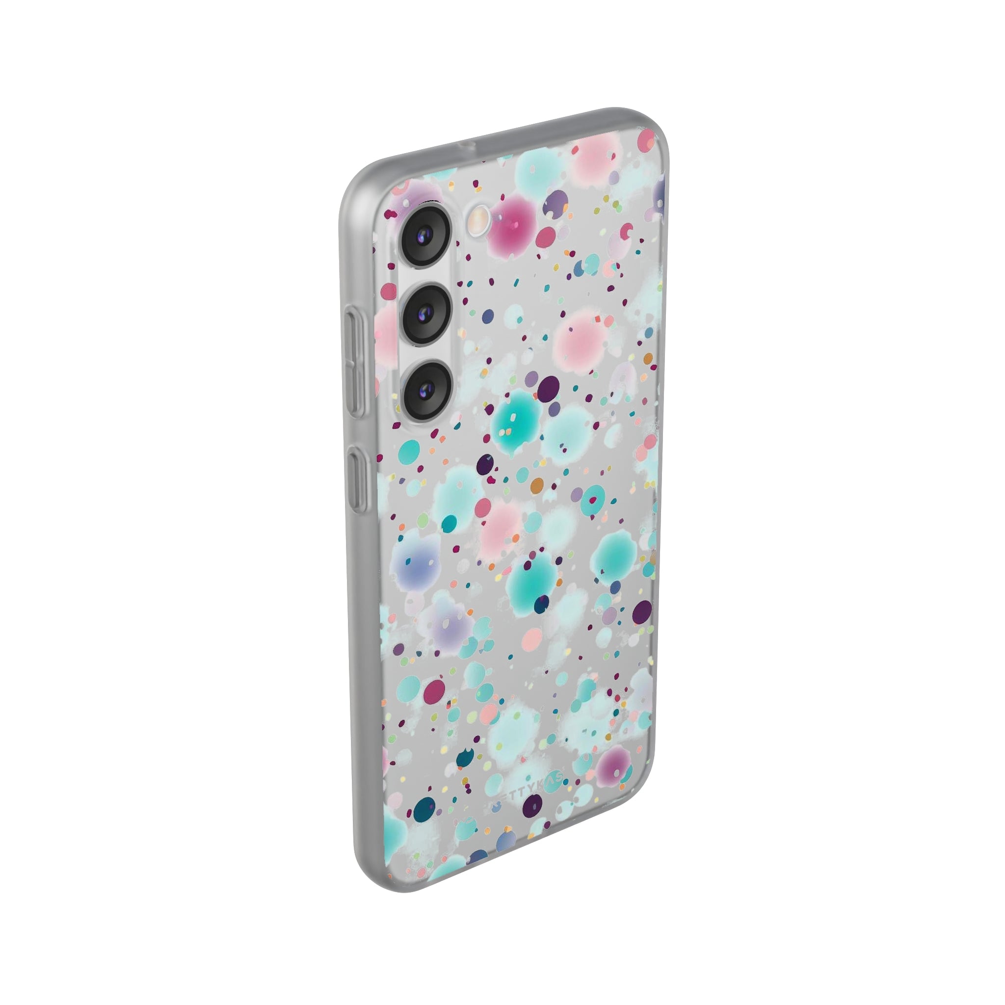 Colorfull Bubbles White Slim