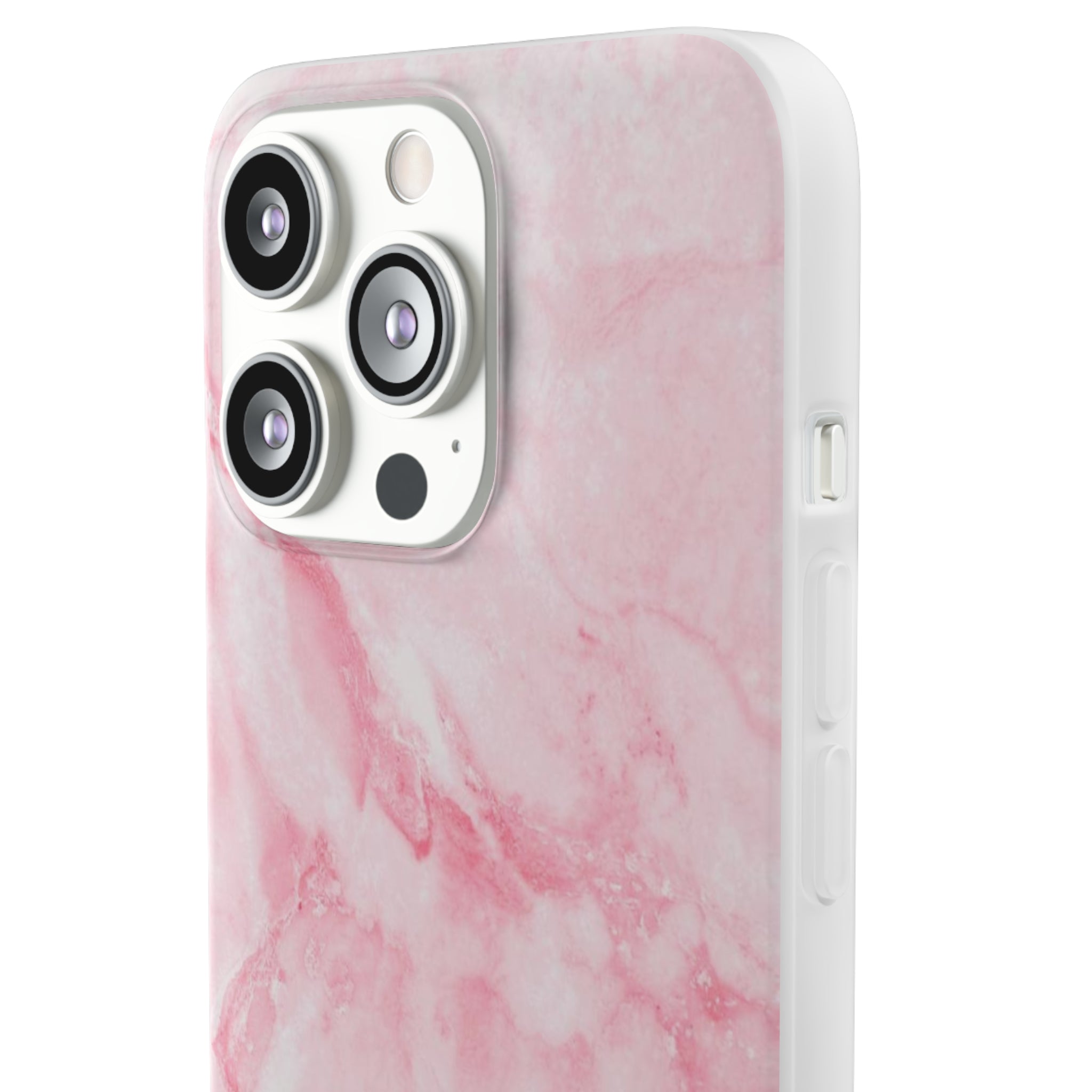 White Pink Marble Slim