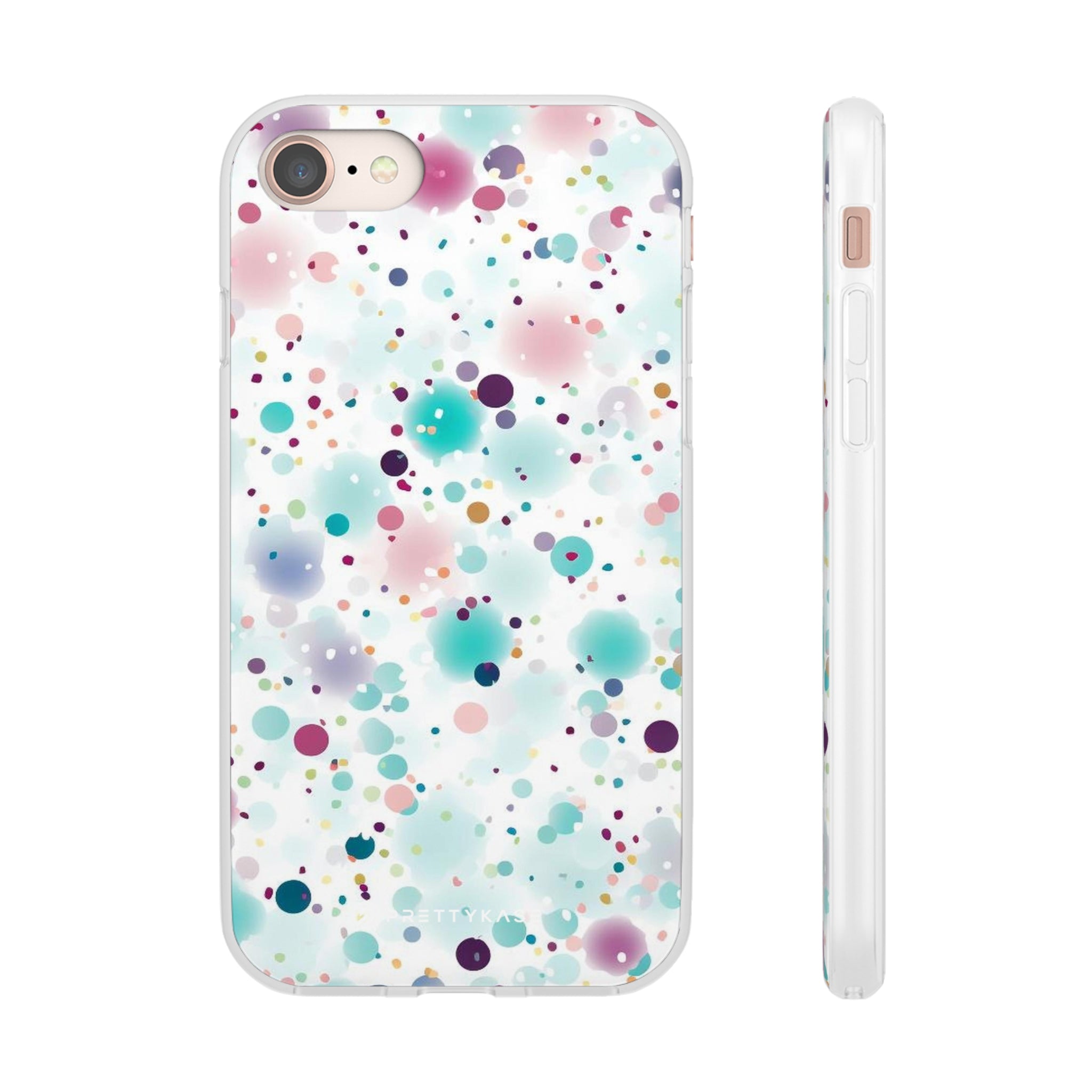 Colorfull Bubbles White Slim