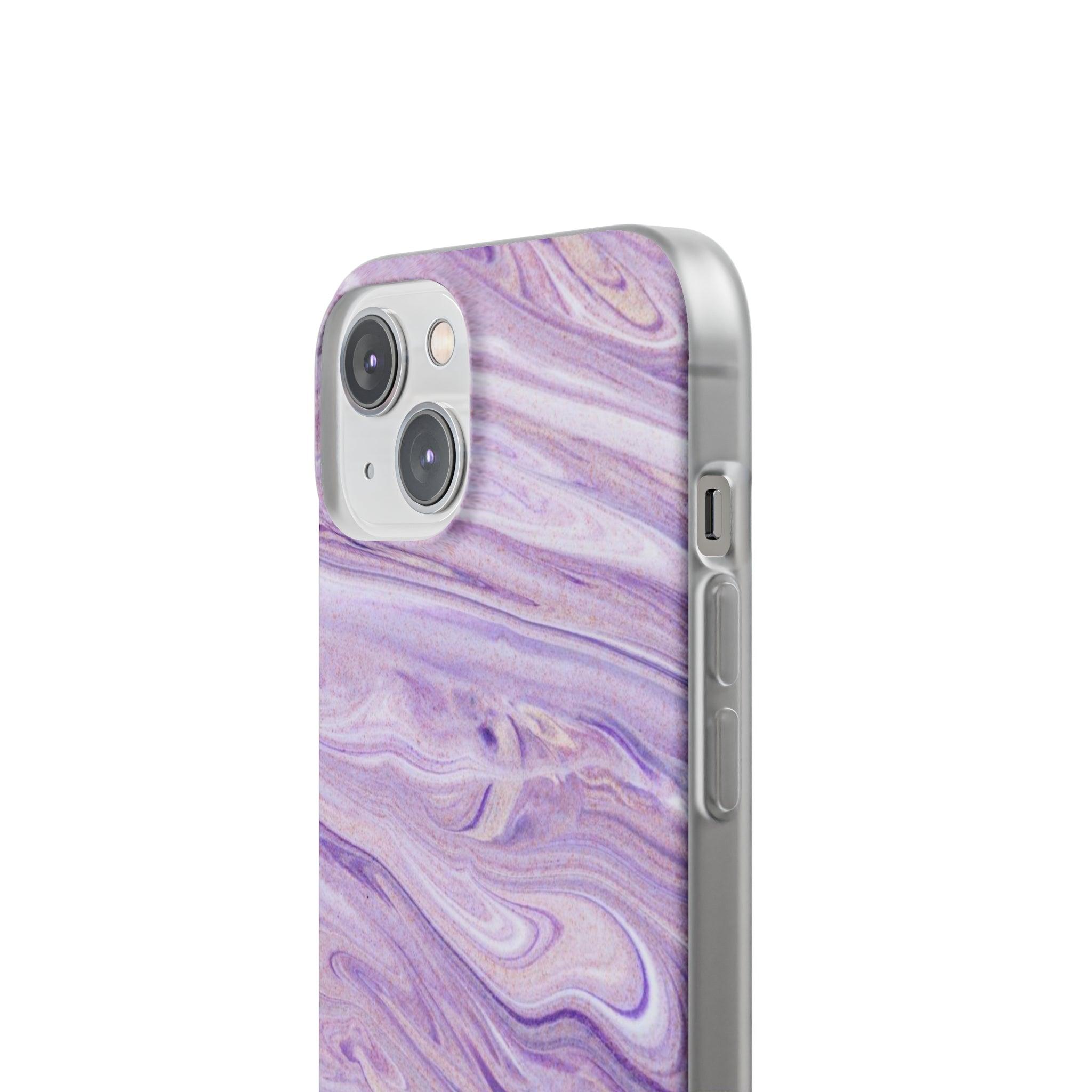 Purple Marble Slim - PrettyKase