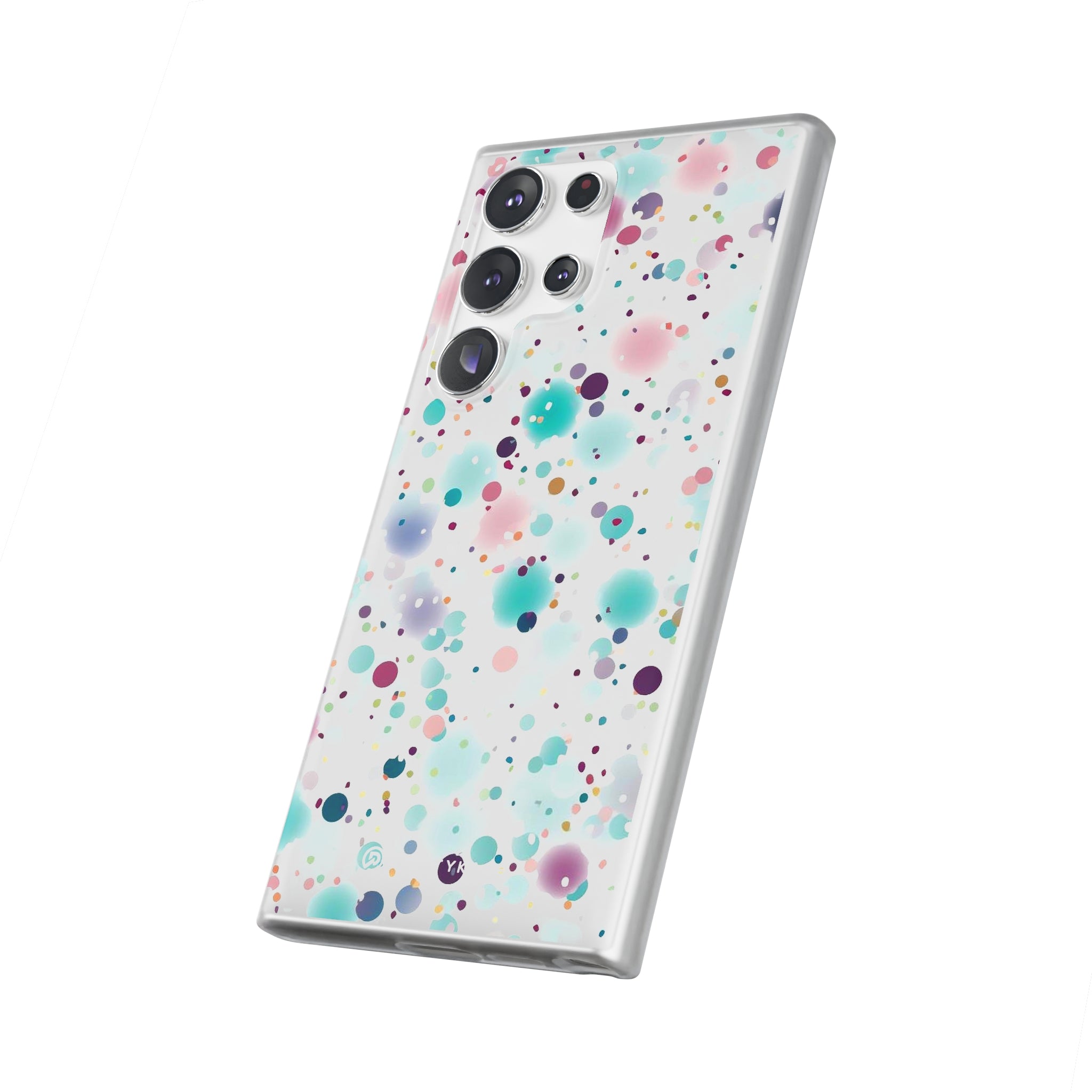 Colorfull Bubbles White Slim