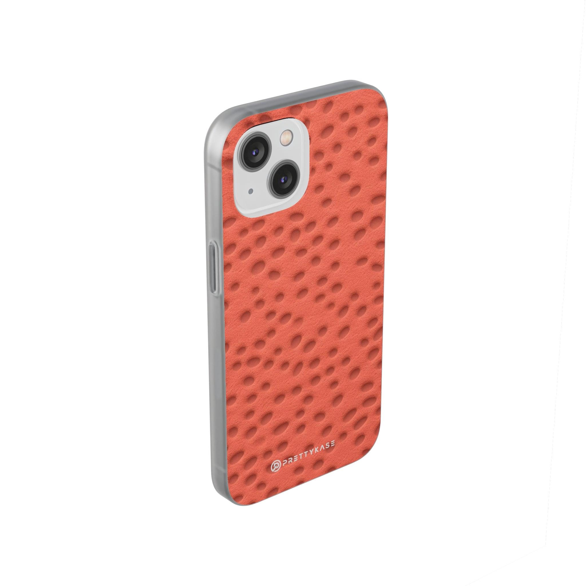 Red Surface Holes Slim - PrettyKase