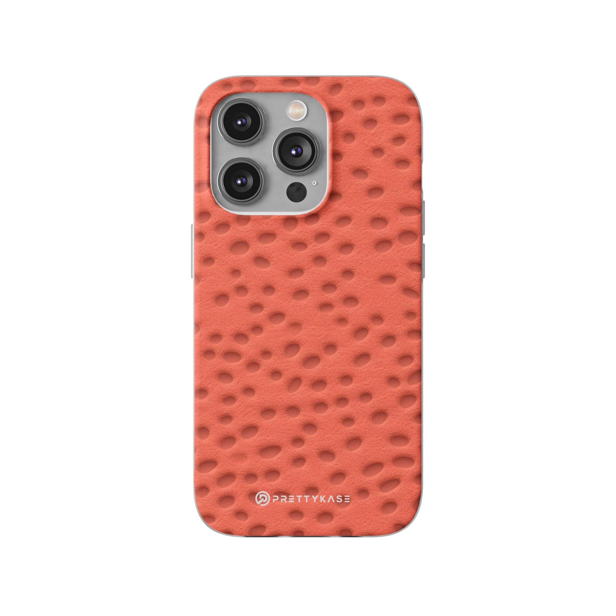 Red Surface Holes Slim - PrettyKase