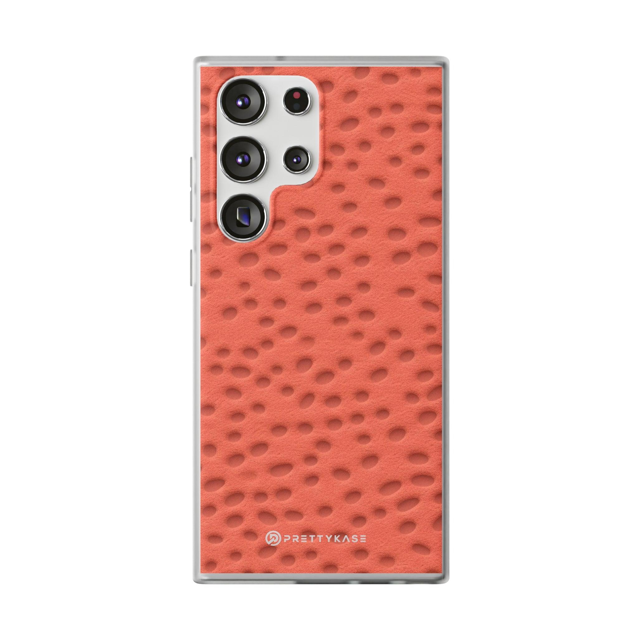 Red Surface Holes Slim - PrettyKase