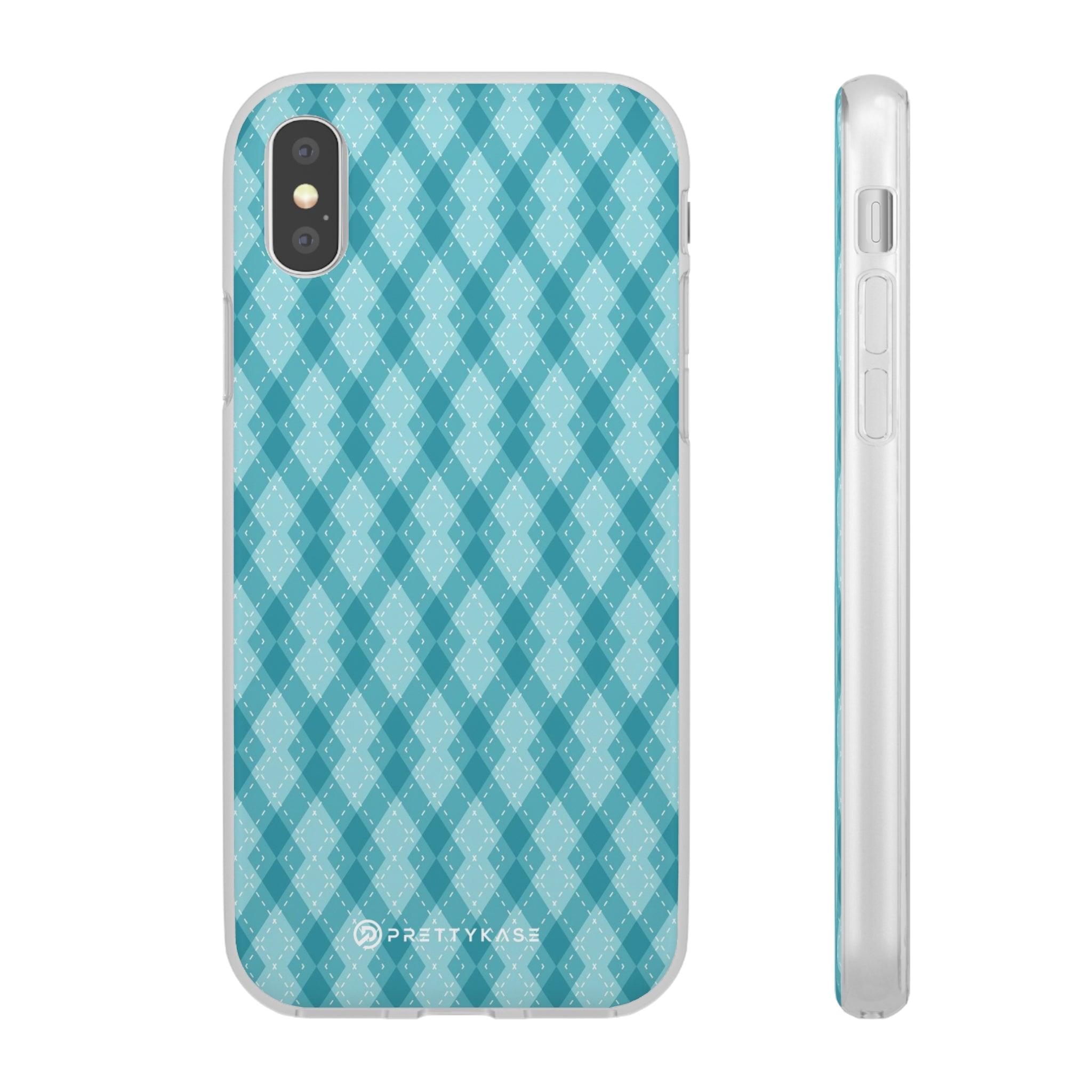 Argyle Teal Slim - PrettyKase